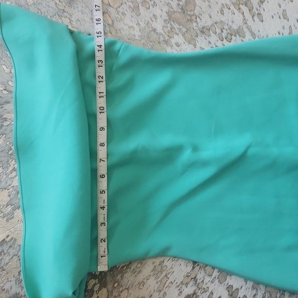 Likely Driggs Strapless Midi Cocktail Dress Sea Breeze Sz4 - Picture 4 of 10